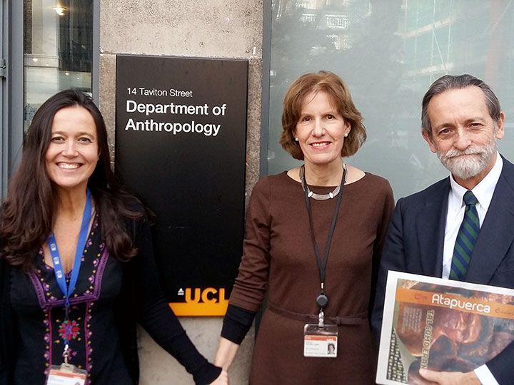 Atapuerca llega a las aulas de la University College London