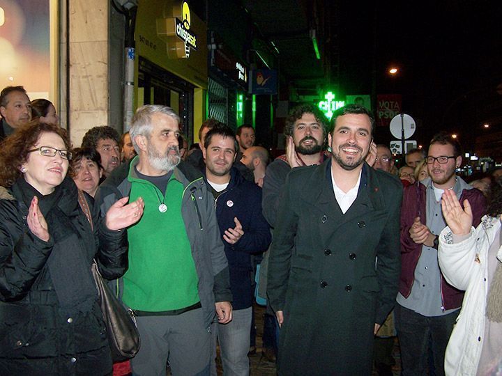 Garzón: “Queremos que Gamonal sea un referente en las luchas de todo Estado”