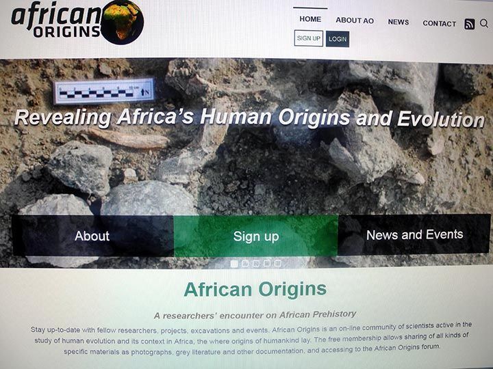 Nace African Origins, un portal sobre prehistoria africana e investigación