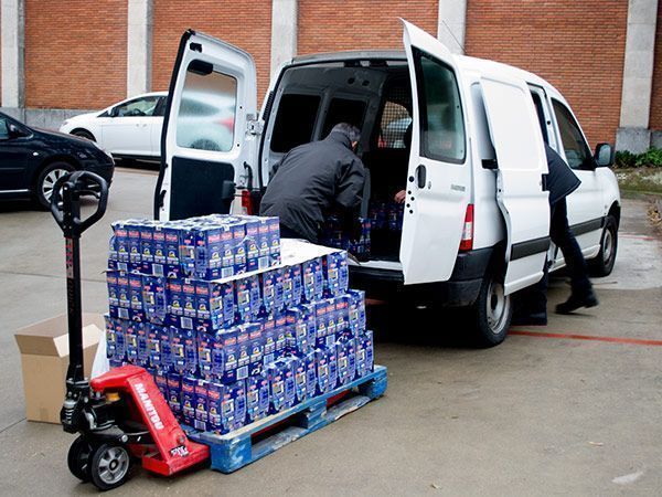 Subdelegación y UBU recogen alimentos no perecederos y juguetes