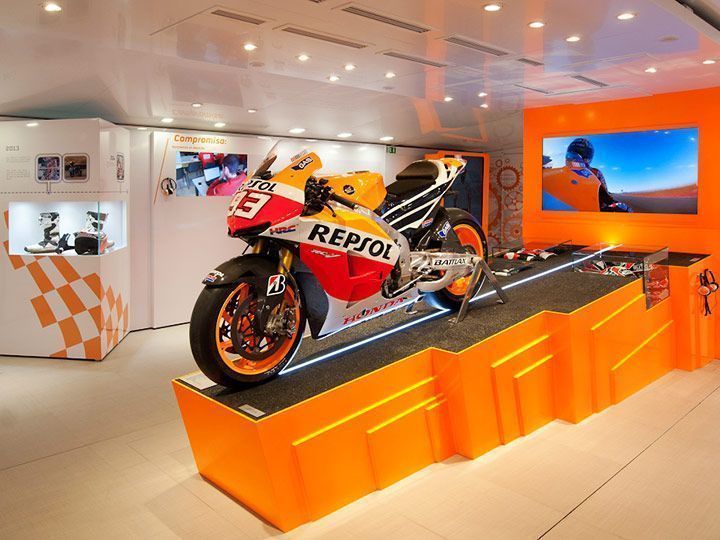 La Honda de Marc Márquez llega a Burgos de la mano del Repsol Racing Tour