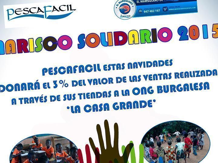 Pescafácil donará un 3% de sus ventas a la ONG La Casa Grande