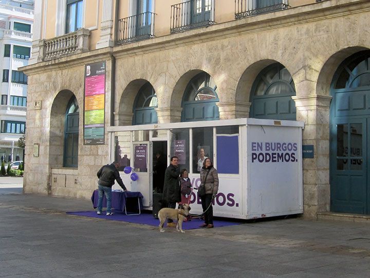 Podemos recurre la denuncia municipal contra la instalación de la caseta