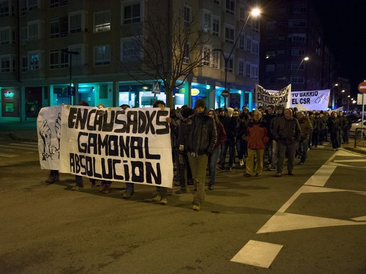 Una treintena de encausados por el conflicto de Gamonal aún esperan juicio