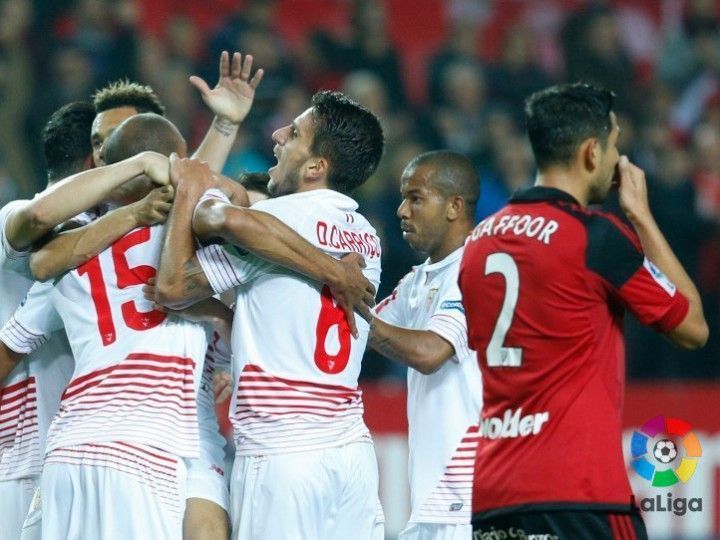 2-0. La calidad del Sevilla marca la diferencia