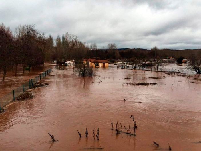 Diputación valora crear líneas de ayuda por las inundaciones del Arlanza