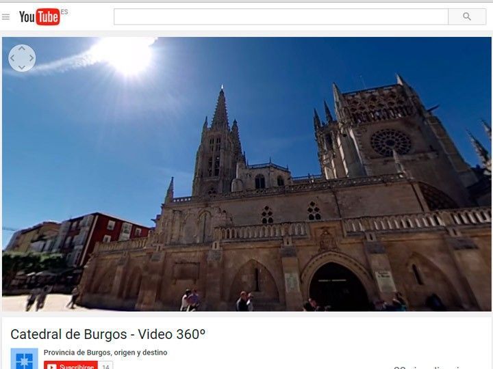 Sodebur promociona Burgos a través de 12 vídeos en 360 grados