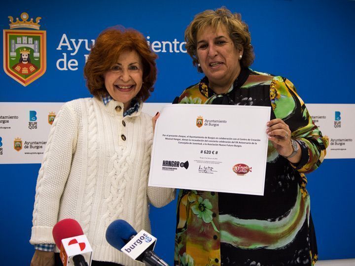 La asociación Nuevo Futuro recibe 620 euros de la Concejalía de Juventud