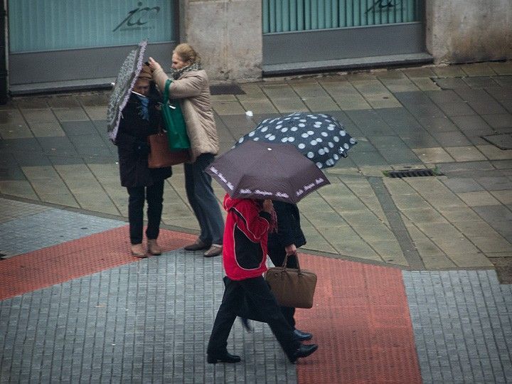 Aviso por fuerte viento y nieve en la Cordillera Cantábrica en Burgos