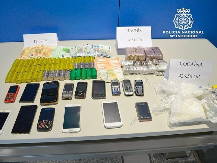 Detenido en Miranda un traficante con más de 2 kilos de droga