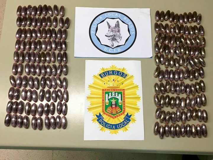 Policía Local requisa dos kilos de hachís procedentes de Algeciras