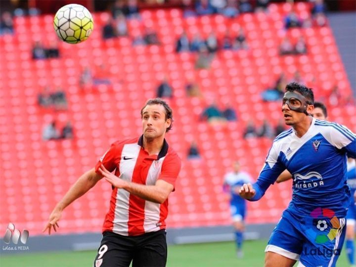 1-1. El Bilbao Athletic amarga el partido 100 de la era Terrazas