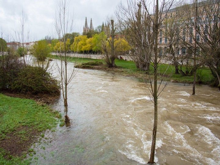 El Arlanza, el Arlanzón, el Ubierna y el Vena permanecen en situación de alerta