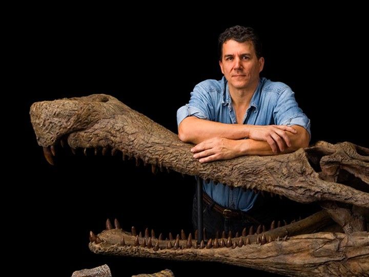 El famoso paleontólogo Paul Sereno estará en las Salas para hablar de dinosaurios