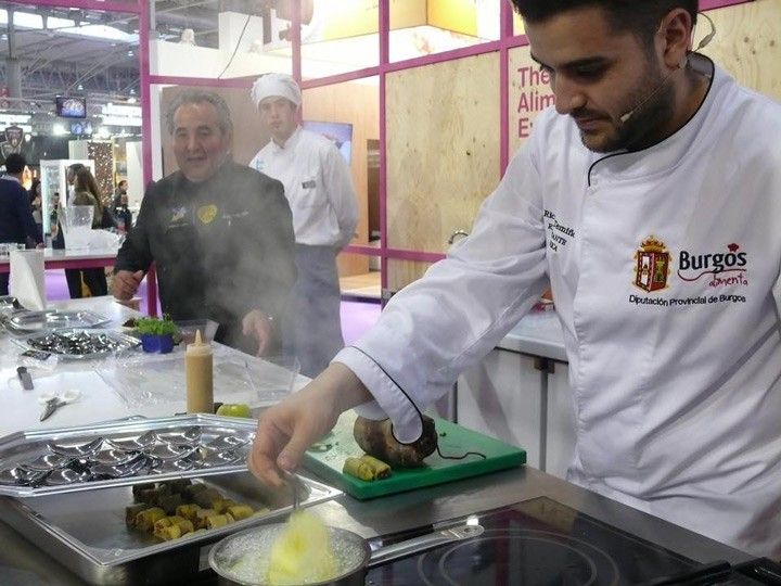 La cocina burgalesa de Ricardo Temiño y David Izquierdo brilla en Alimentaria