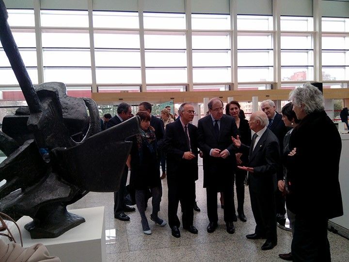 La obra escultórica de Venancio Blanco “toma” el Sistema Atapuerca