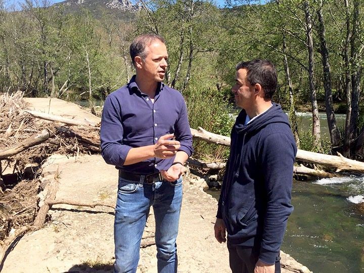 Peña y Gil denuncian la “negligencia” de la CHE en Zamanzas