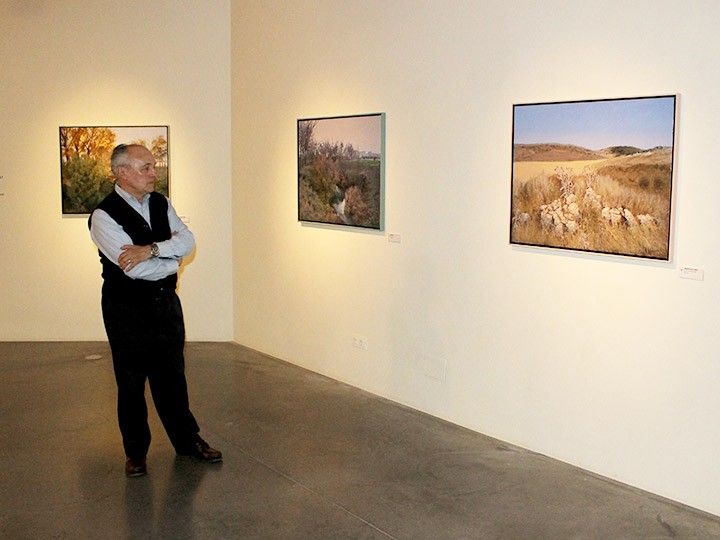 Miguel Ángel Velasco pinta sus pensamientos sobre la eterna Castilla