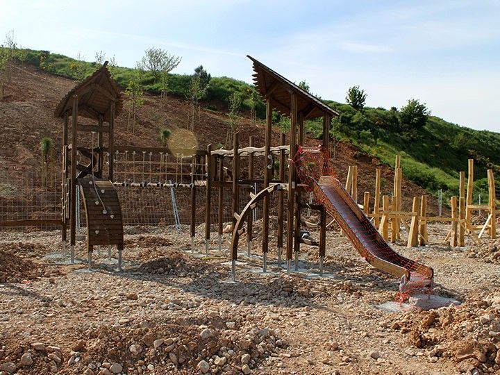 Las obras del Parque de San Isidro suman su segunda prórroga, y un 43% de retraso