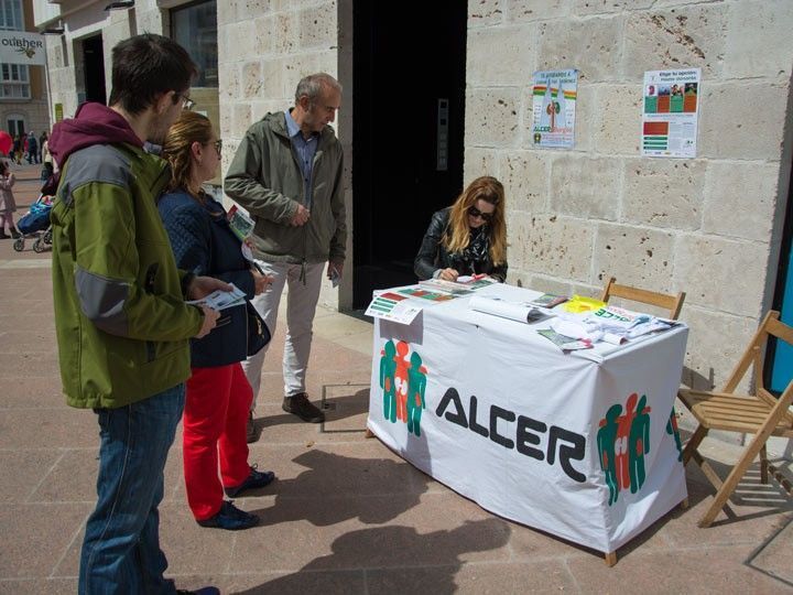 Alcer sale a la calle para sensibilizar de la importancia de la donación de órganos