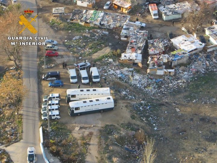 Desmantelada una gran banda dedicada al robo de cobre con presencia en Burgos