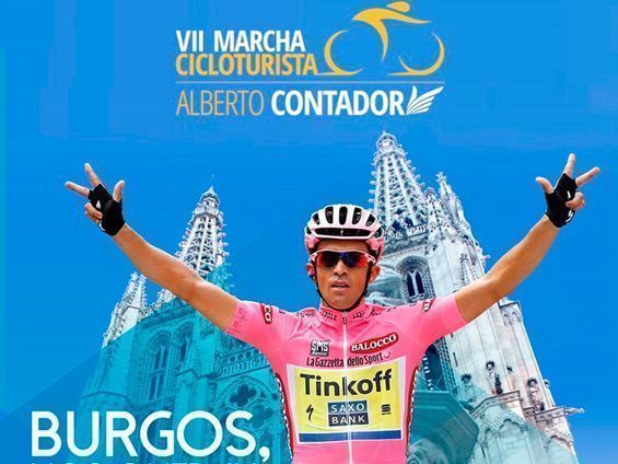 La Marcha Alberto Contador de 2017, en Burgos