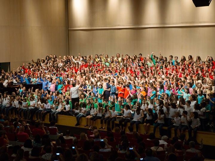 El Fórum acoge el miércoles 1 de junio el XXIV Encuentro de Corales Escolares