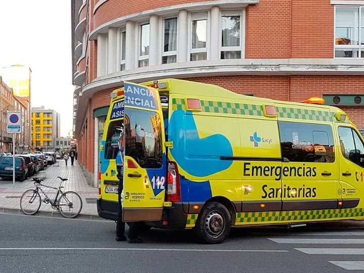 Herido un niño de 6 años en la colisión de un turismo y un autobús en Burgos