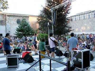 Uno de los conciertos celebrados en el Tablero de la Música. UBU