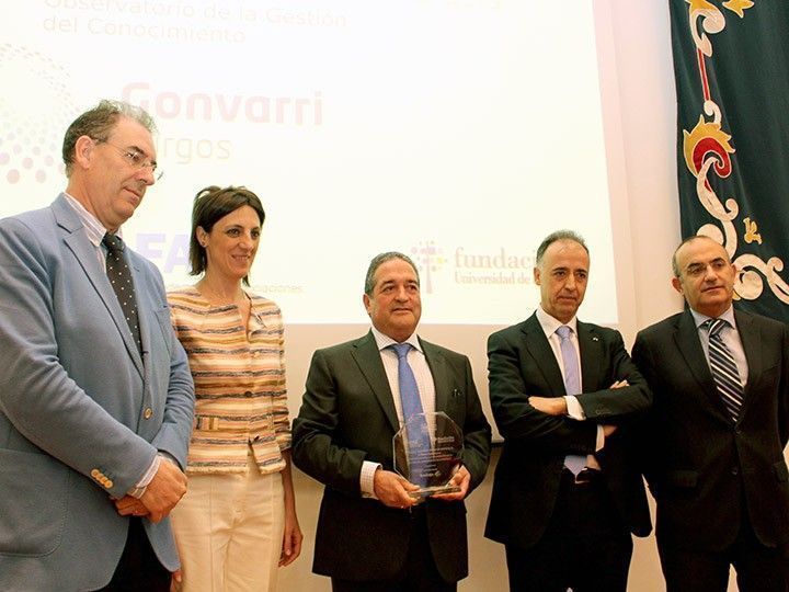 Gonvarri recoge el Premio OGECON 2016