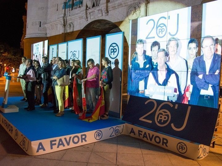 El PP pide el voto para mantener la “estabilidad, la seguridad y la certidumbre”