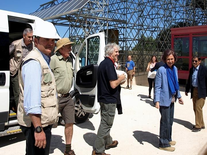 La Reina Sofía preside el Patronato de la Fundación Atapuerca que cierra ciclo