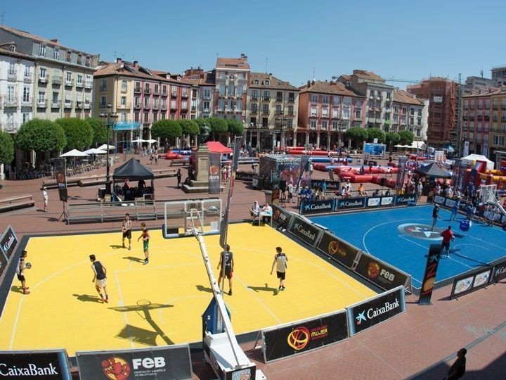 Unos 300 jugadores burgaleses se citan en el 3×3 de la FEB