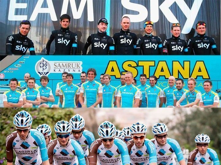 Astana, Sky y AG2R, listos para la Vuelta a Burgos