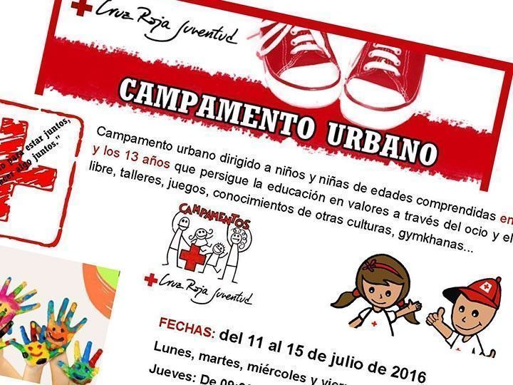 Cruz Roja Organiza Un Campamento Urbano Para Ninos Y Jovenes Las