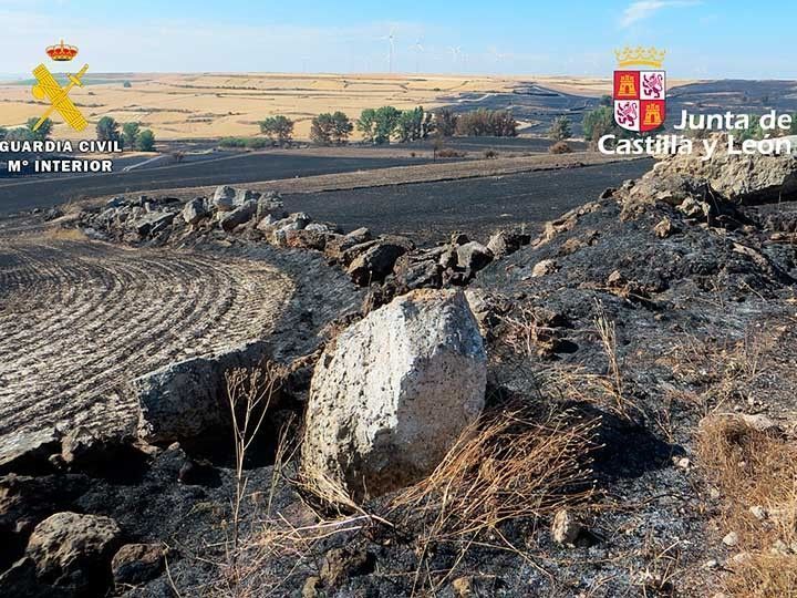 Investigado un hombre como presunto autor de un incendio forestal en Vallunquera