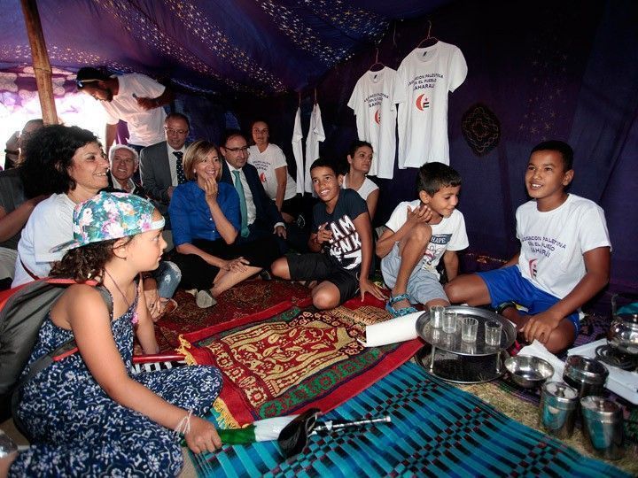 247 niños saharauis disfrutan del programa ‘Vacaciones en paz’ en la comunidad