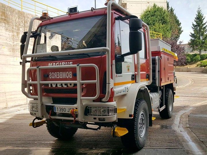 El nuevo camión forestal de Bomberos entrará en servicio en los próximos días