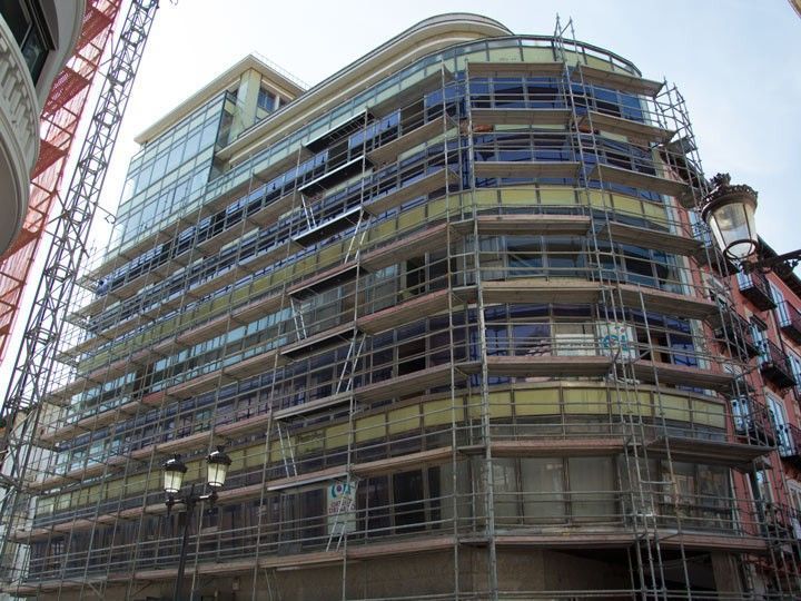 El Edificio Campo se somete a un lavado de cara antes de una posible rehabilitación