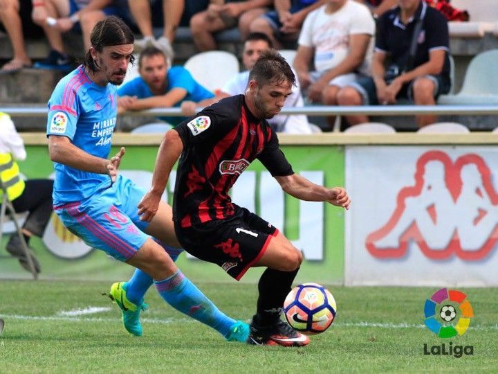 1-1. El Mirandés araña un empate ante un Reus superior