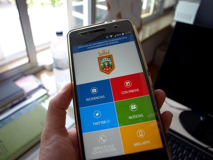 ‘Burgos al móvil’, la nueva App que unifica los servicios municipales móviles