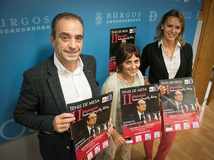 El II Memorial Teodoro González reunirá a 120 jugadores de tenis de mesa