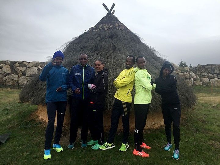 La élite del atletismo mundial vela armas en Atapuerca