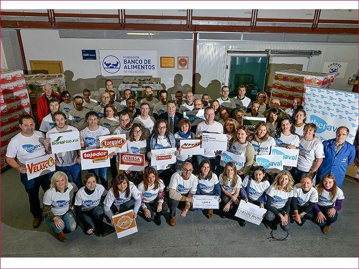 Iberaval recauda 4.500 kilos y 1.500€ en favor de Banco de Alimentos