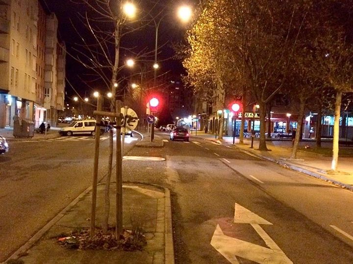 Una herida en un atropello en Farmacéutico Obdulio Fernández