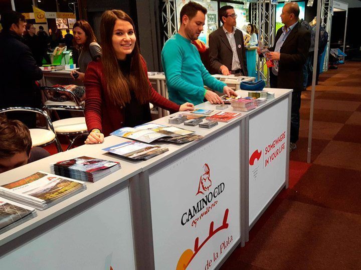 El Camino del Cid presenta su oferta en la Fiest en Wandelbeurs de Utrech