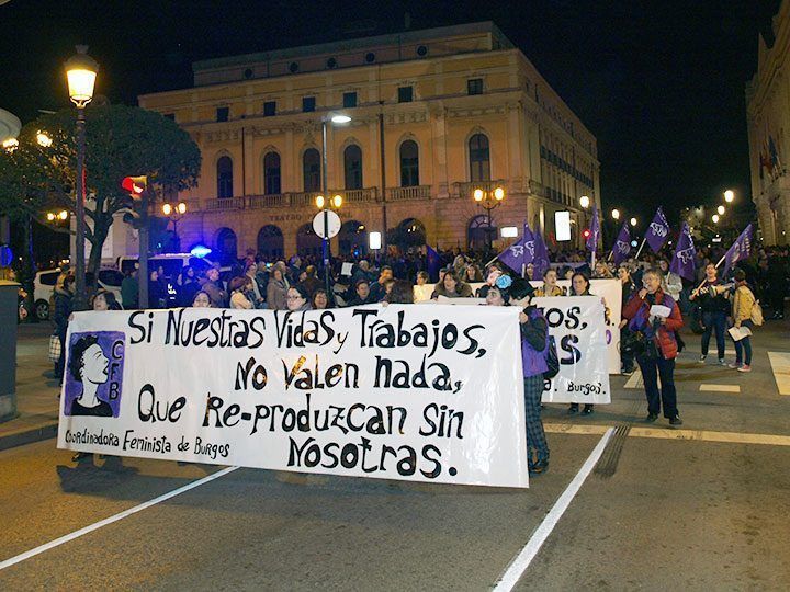 1.500 burgaleses reclaman un rechazo social fuerte a la discriminación y violencia de género