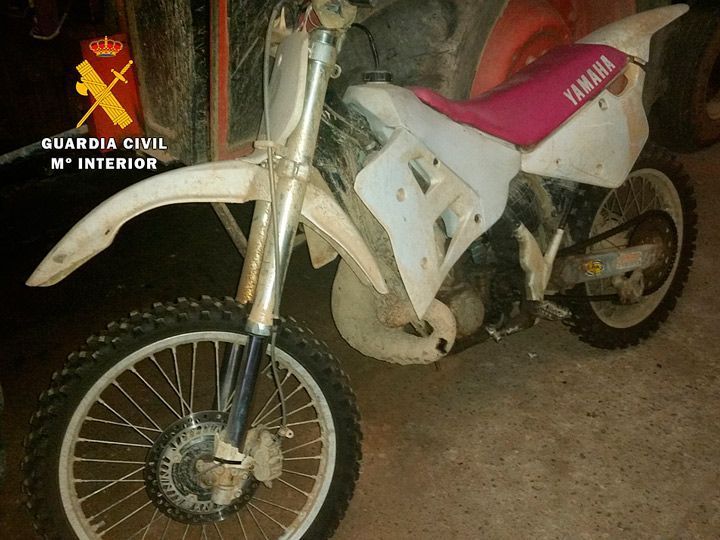 Detenidas dos personas al ser sorprendidas con una motocicleta robada en Guipuzcoa
