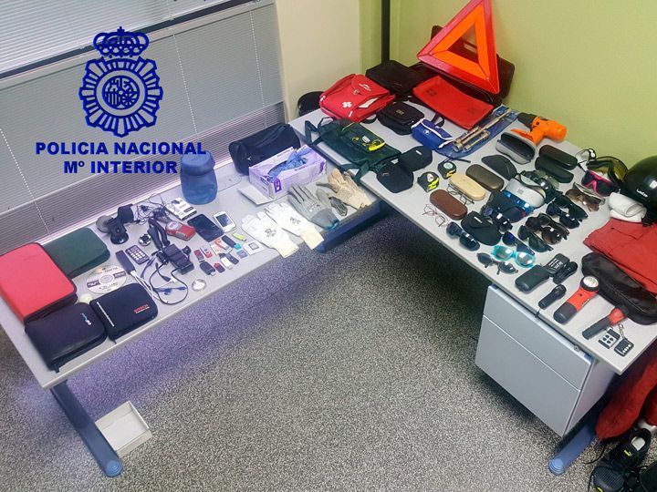 Detenido el supuesto autor de 29 robos en vehículos en la zona del G-3