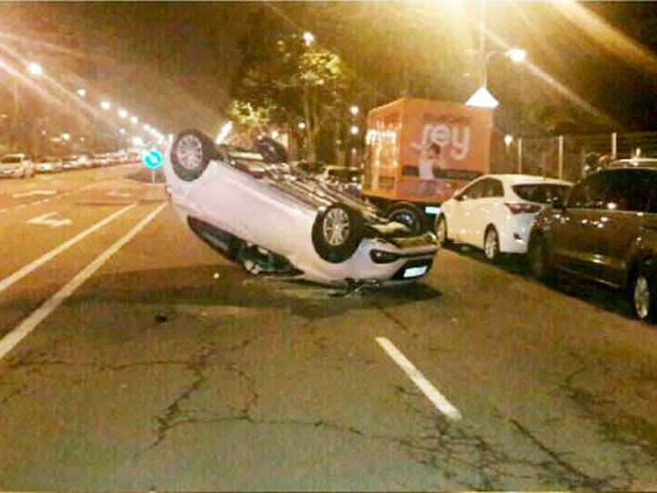 Herida una mujer de 26 años tras volcar con su vehículo y dar positivo en alcoholemia